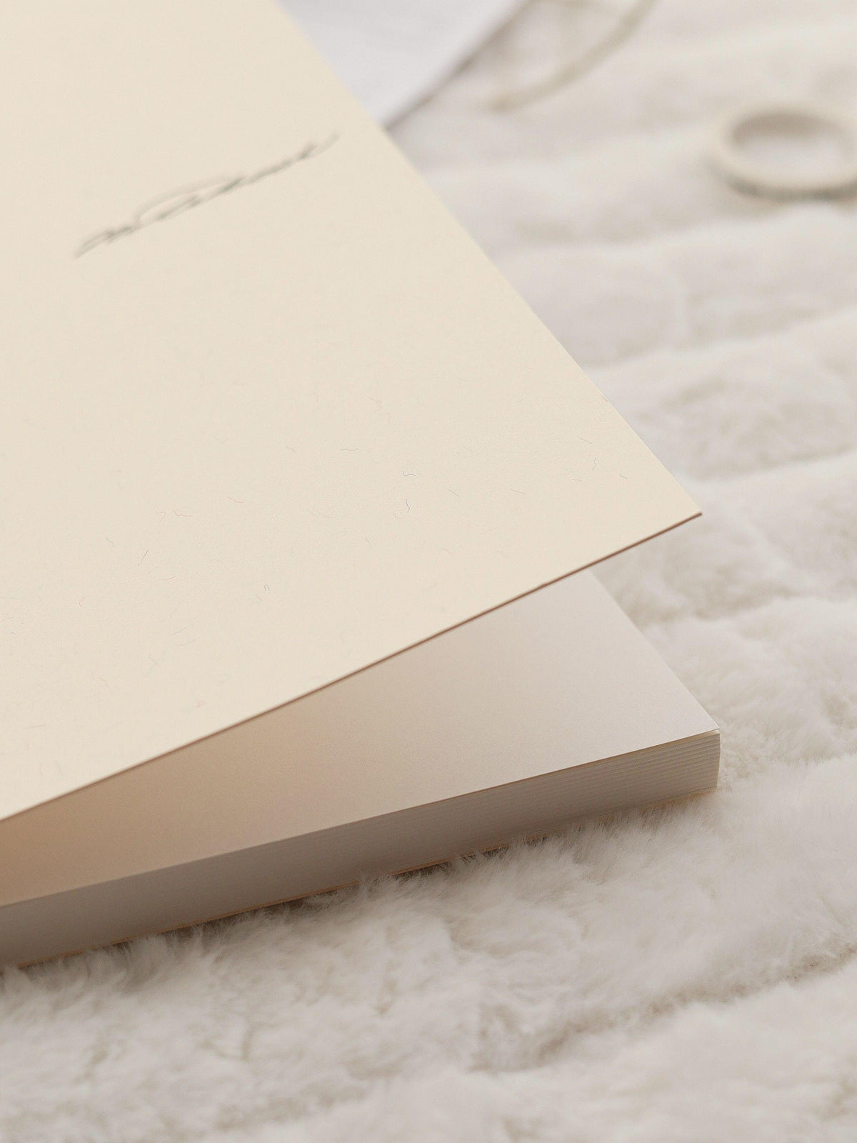 Notebook With Thickened Writing Paper