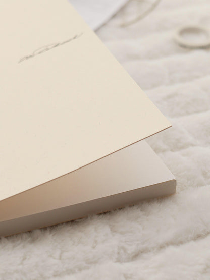 Notebook With Thickened Writing Paper