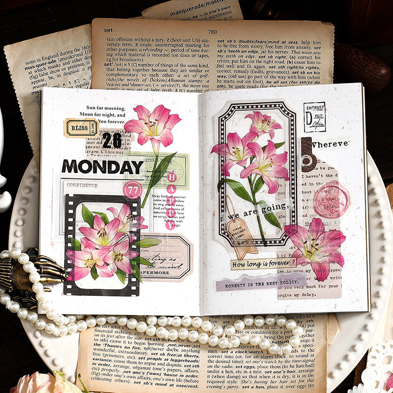 Flowers of the letter Sticker