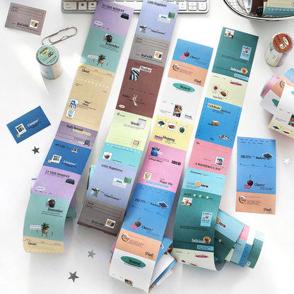 Fragment Collection Series Writing Paper Tape for journaling, scrapbooking and collage