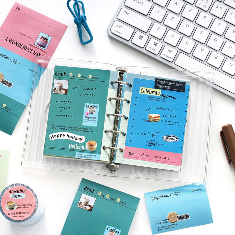 Fragment Collection Series Writing Paper Tape for journaling, scrapbooking and collage