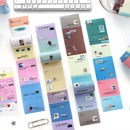 Fragment Collection Series Writing Paper Tape for journaling, scrapbooking and collage