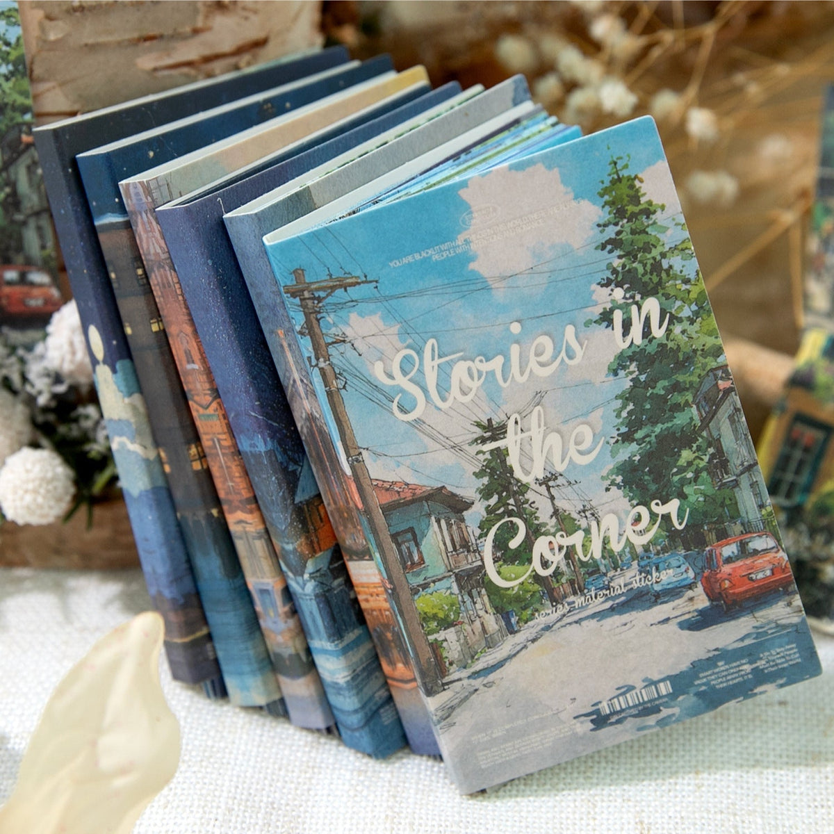 Story In The Corner Paper 30pcs Material Paper