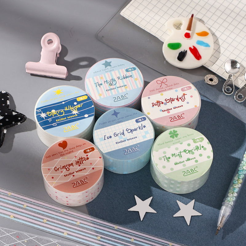 Star Fragment Series Flash Sand PET Tape