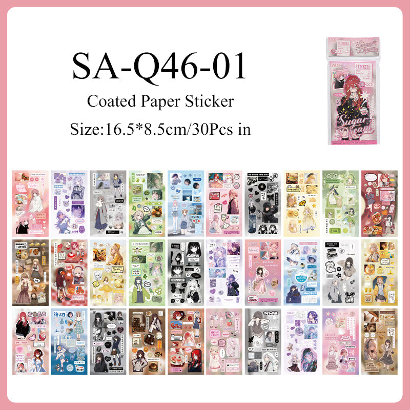 Old Memories Dreams Series Sticker Book