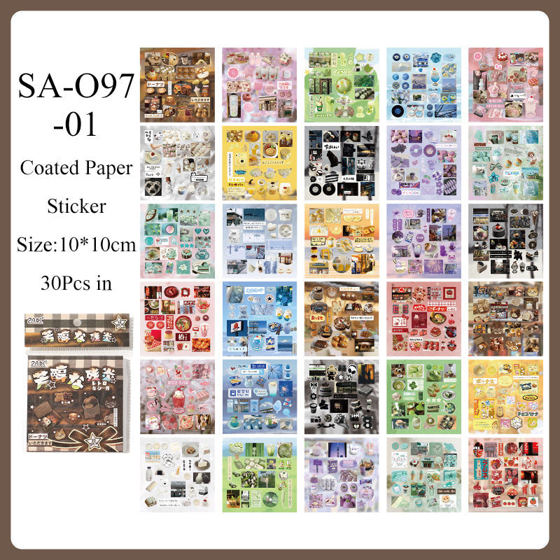 Memory Fragment Series Sticker Book