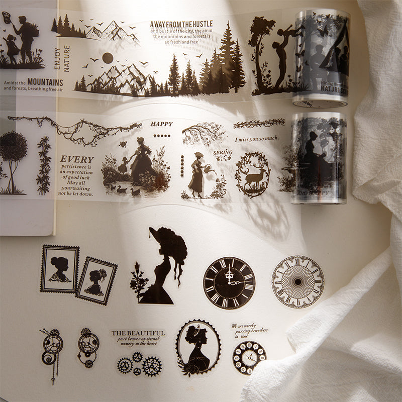 Silhouette Phantom Series Die Cutting PET Tape for journaling, scrapbooking and collage