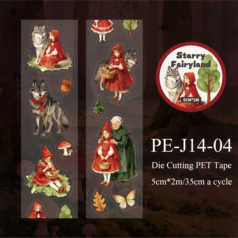 Yoshino Fairy Tale Series Die Cutting PET Tape