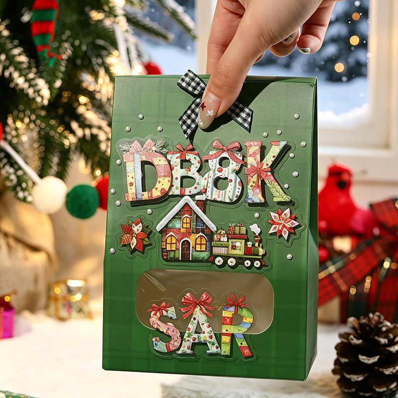 Christmas Wish Granting Series Sticker for journaling, scrapbooking and collage