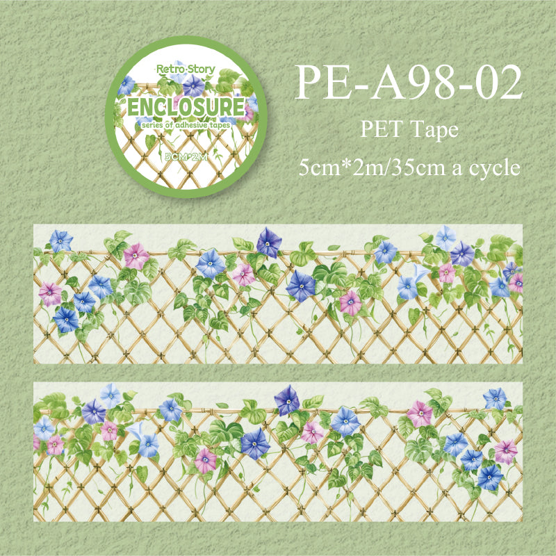 Retro fence series PET Tape