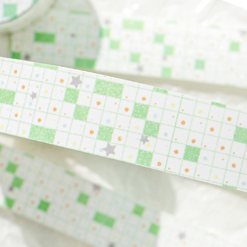 Penny Amusement Park Series Flash Sand Synthetic Paper Tape for journaling, scrapbooking and collage