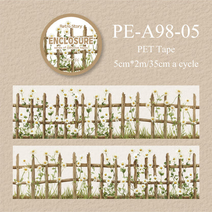 Retro fence series PET Tape