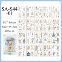 Continuous Time Series Sticker Book