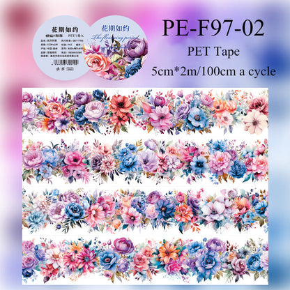 Flowering Season Series PET Tape