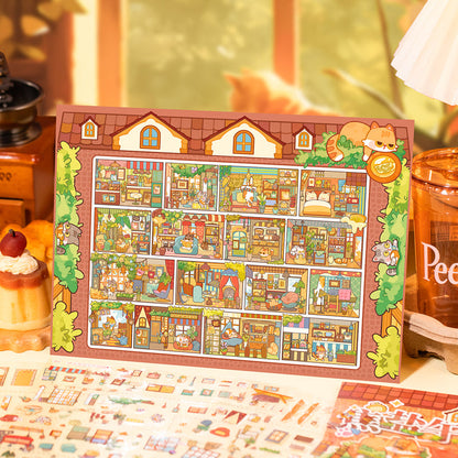 Secret Realm Series 3D Sticker featuring secret designs for journaling, scrapbooking and collage