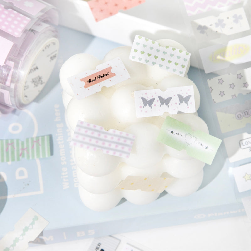 Showa Monologue series Die Cutting Writing Paper Tape for journaling, scrapbooking and collage