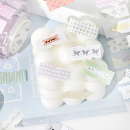 Showa Monologue series Die Cutting Writing Paper Tape for journaling, scrapbooking and collage