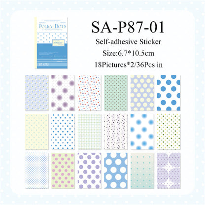 Dot Private Collection Series Sticker Book