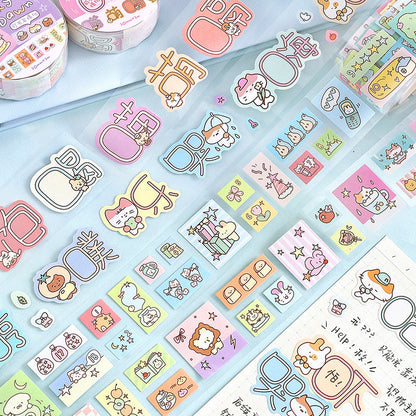 Daydream Diary Series Die Cutting Writing Paper Tape featuring dream designs for journaling, scrapbooking and collage