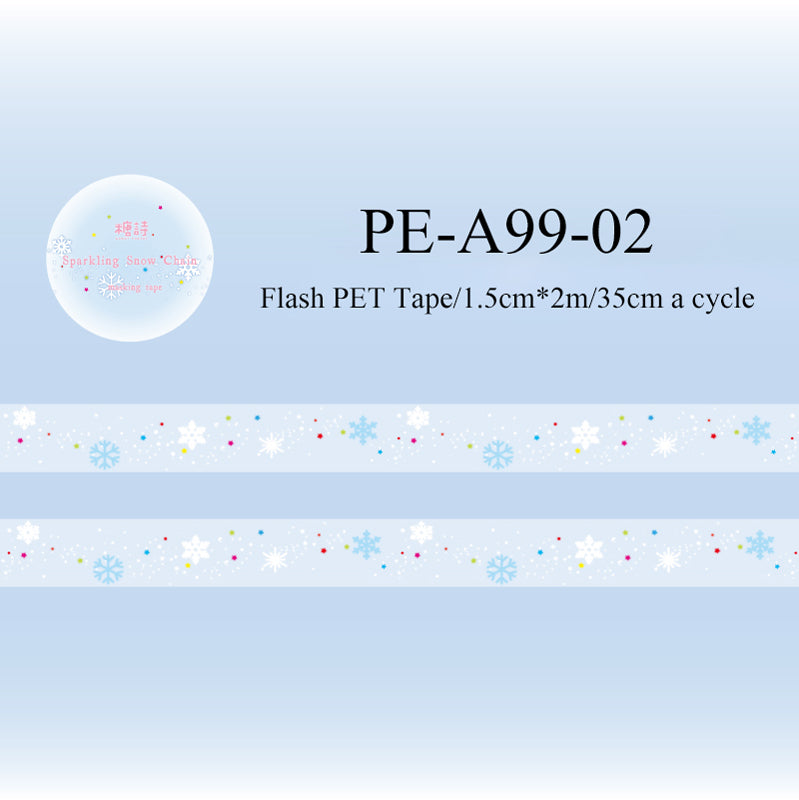 Winter Sonata Series Flash PET Tape