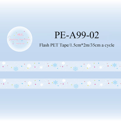 Winter Sonata Series Flash PET Tape