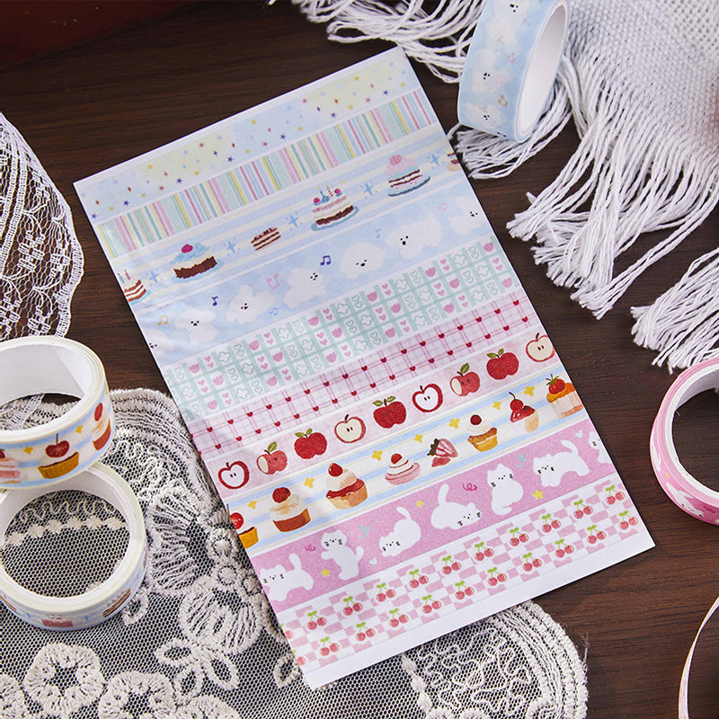 Half Sugar Weekend Series Washi Tape Set