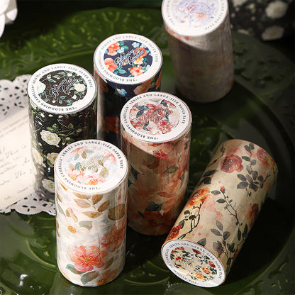 Blooming Camellia Flower Series Washi Tape