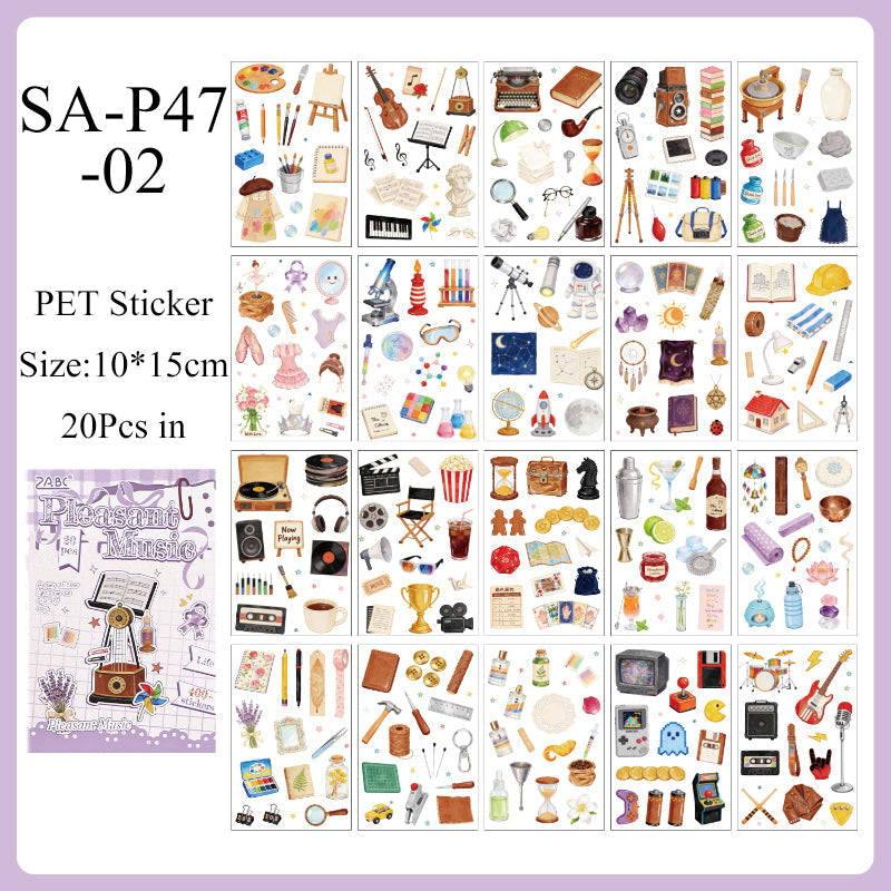 Beautifully Decorated Room Series Sticker Book