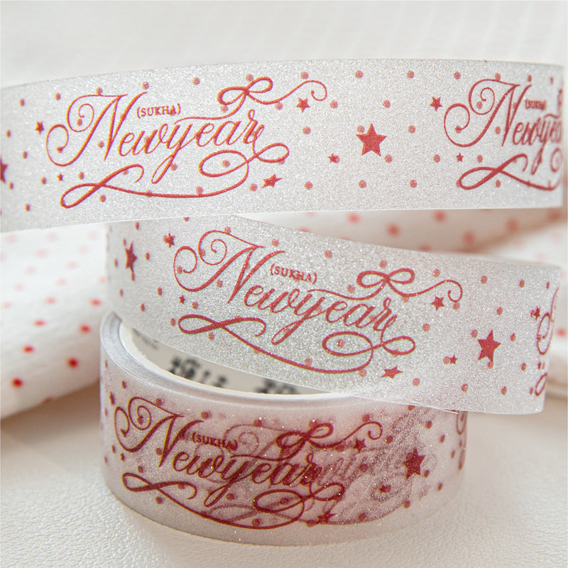 The Scarlet Prologue series Washi/Flash PET Tape for journaling, scrapbooking and collage
