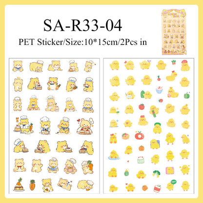 Cute Adventure Series Sticker