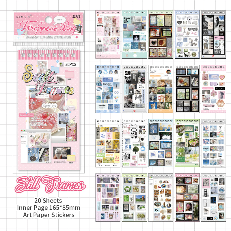 Fragment Log Series Sticker Book