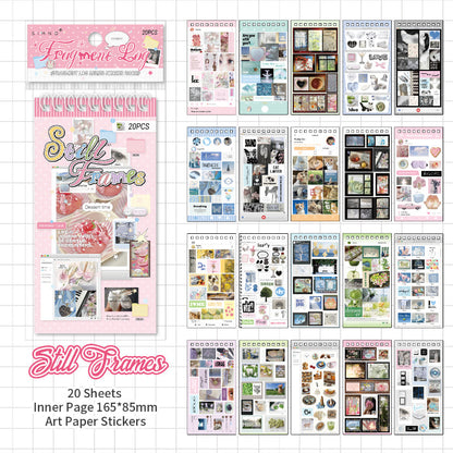 Fragment Log Series Sticker Book