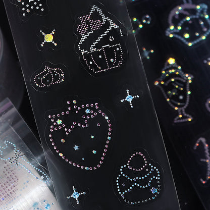 Diamond Declaration Series Laser Light Die Cutting PET Tape