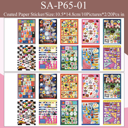 Color Preview Series Sticker Book