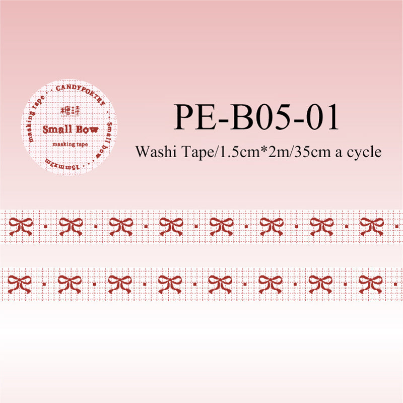 The Scarlet Prologue series Washi/Flash PET Tape