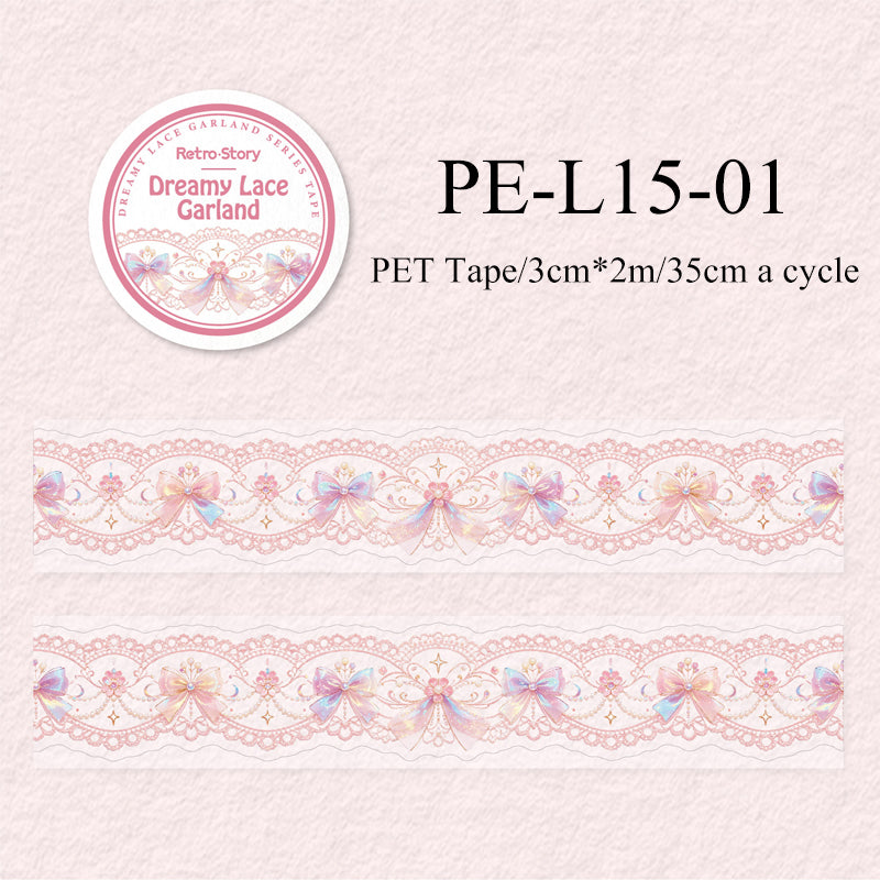 Dream Lace Flower Series PET Tape