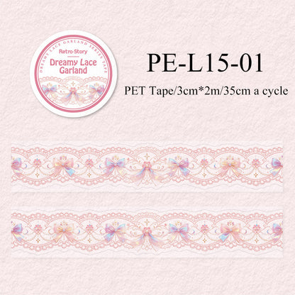 Dream Lace Flower Series PET Tape
