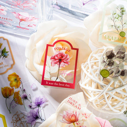 Mountain floral Sticker