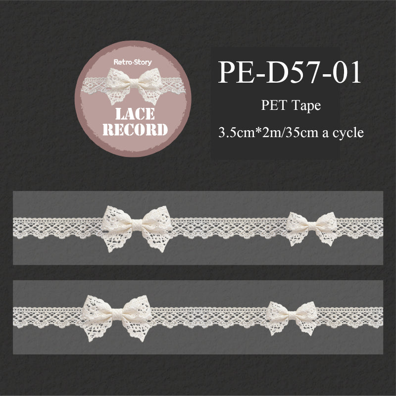 Lace Record Series PET Tape