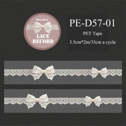 Lace Record Series PET Tape