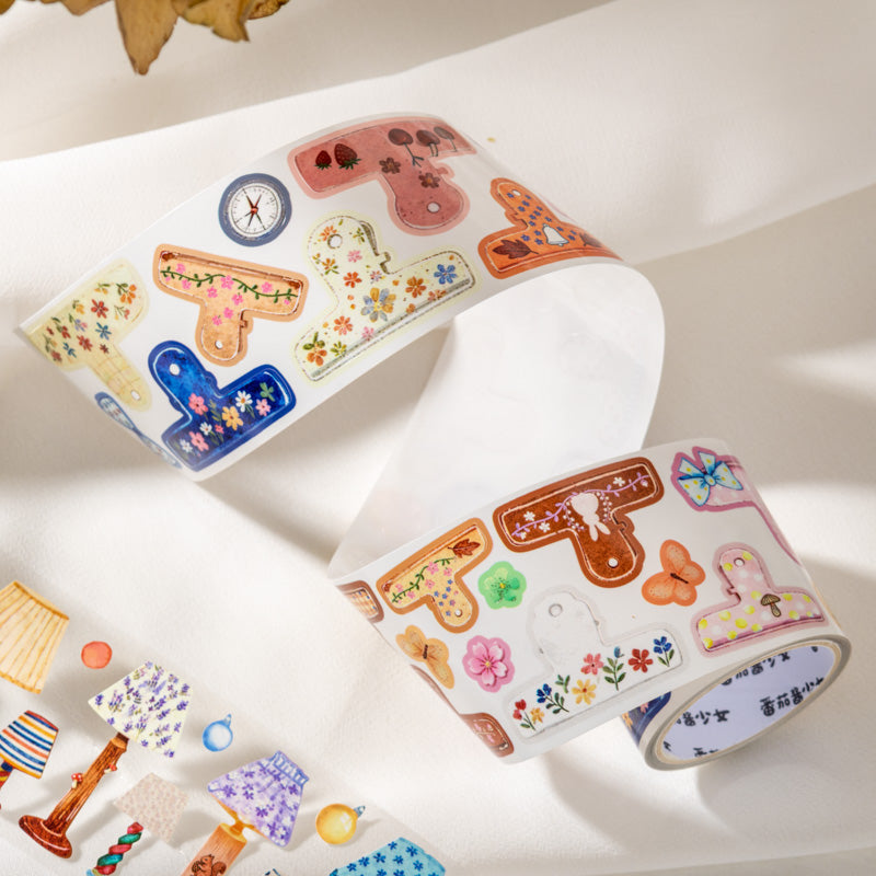 Small thing series Die Cutting Self-adhesive Tape for journaling, scrapbooking and collage