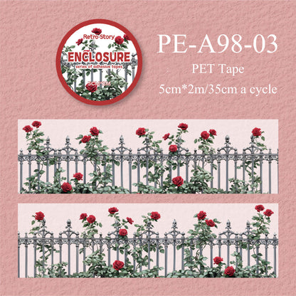 Retro fence series PET Tape