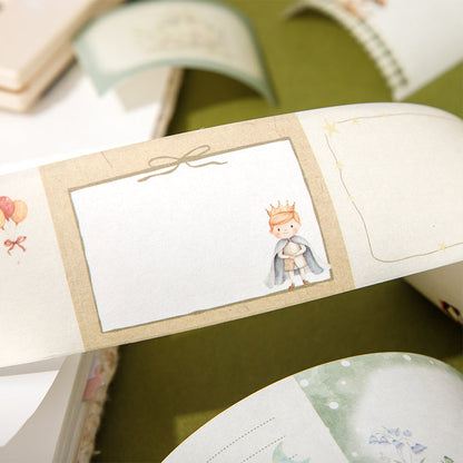 Fairy Tale Chronicle Series Die Cutting Washi Tape featuring fairy, and tale designs for journaling, scrapbooking and collage