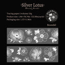 Glass Flower Series Sulfuric Acid Paper Tape