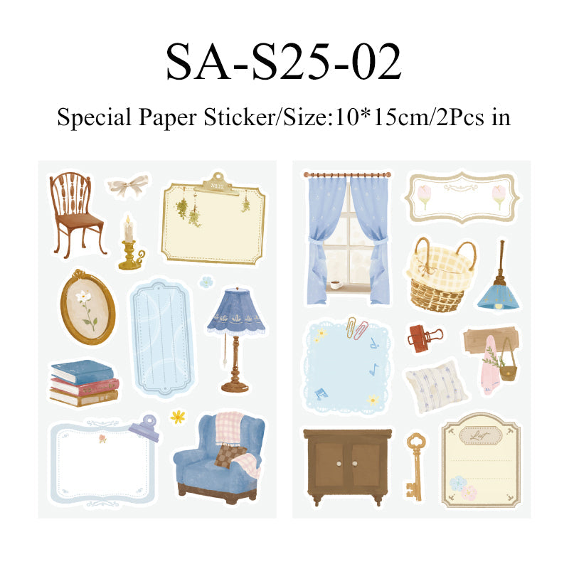 Idle Cottage Series Sticker