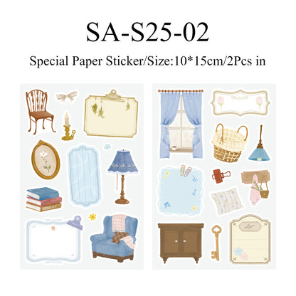 Idle Cottage Series Sticker