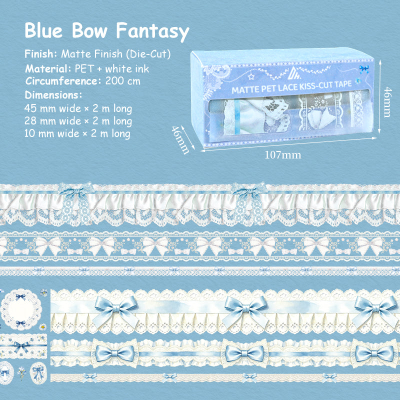 Blue Bow Fantasy PET Tape Set