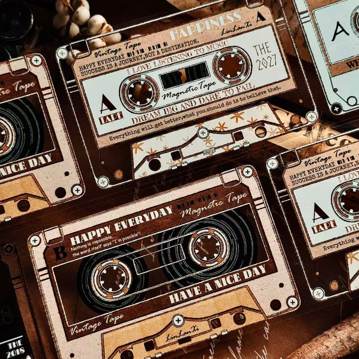 6cm*100cm Nostalgic Tape Series PET Tape