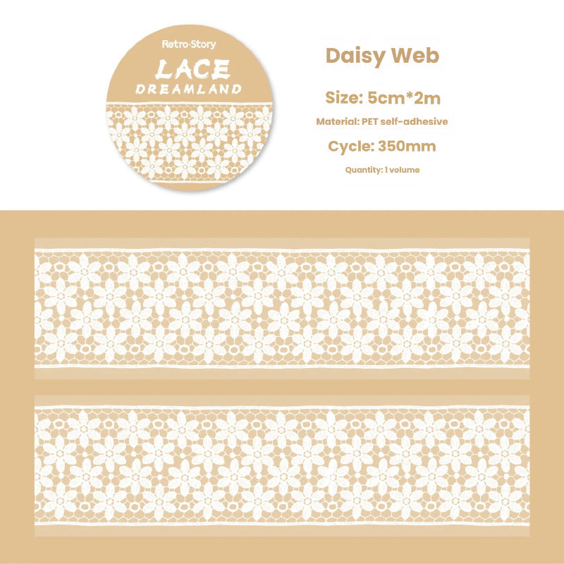Lace Dreamland Series PET Tape