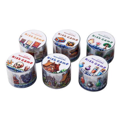 Adventure Game Series PET Tape for journaling, scrapbooking and collage